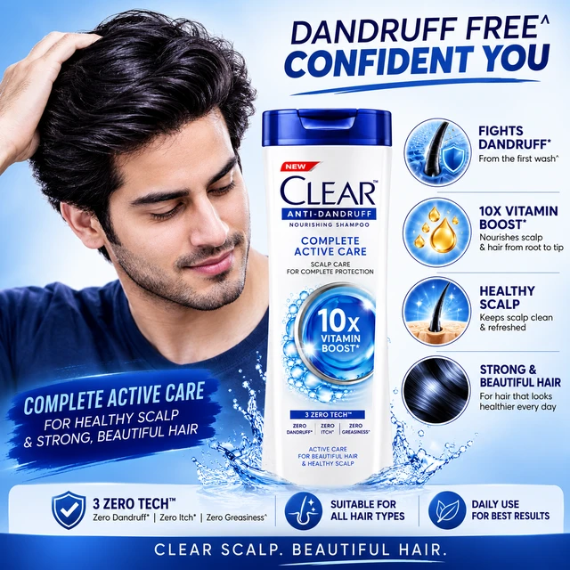 Clear Complete Active Care Shampoo