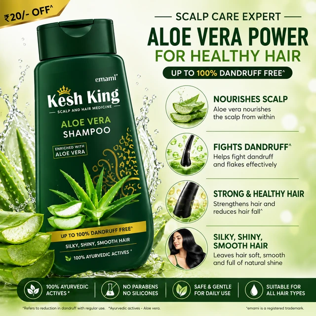 Kesh King Aloevera Shampoo