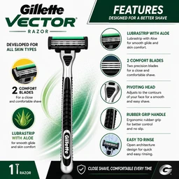 Gillette Vector Razor