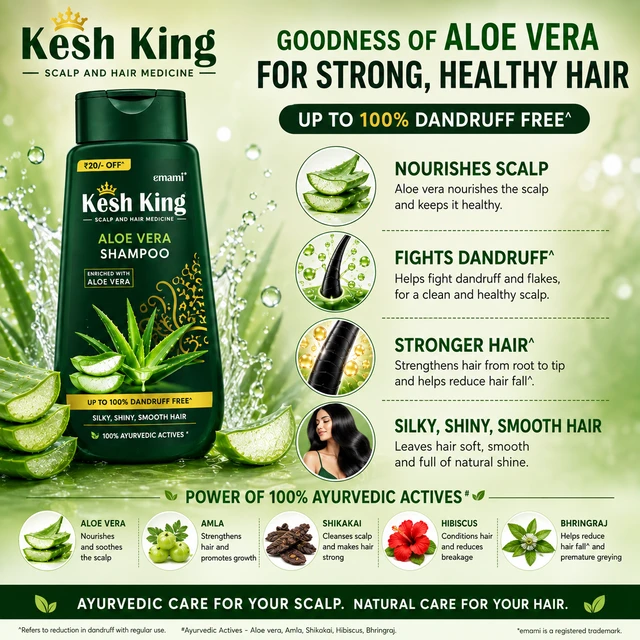 Kesh King Aloevera Shampoo
