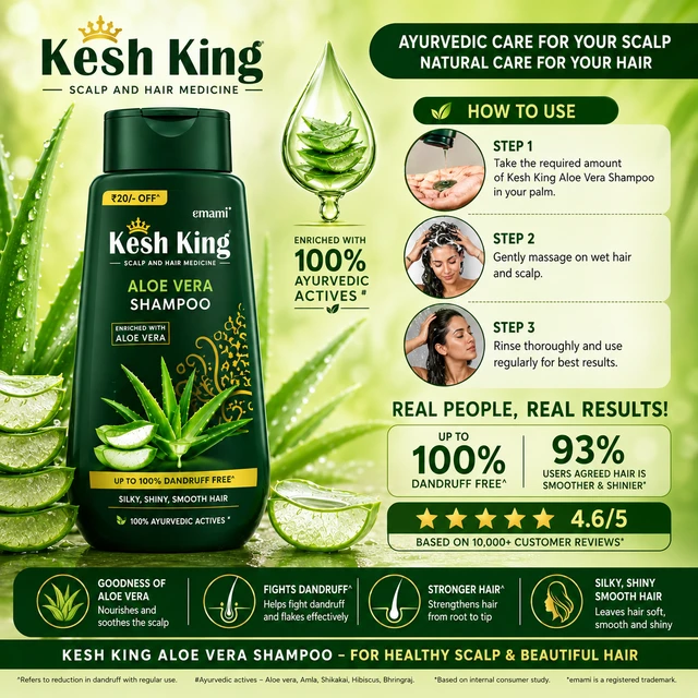Kesh King Aloevera Shampoo