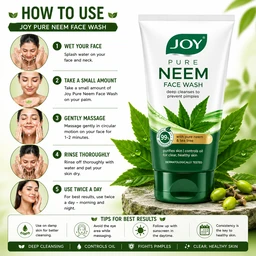 Joy Pure Neem Face Wash