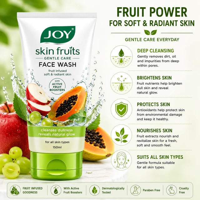 Joy Skin Fruits Face Wash
