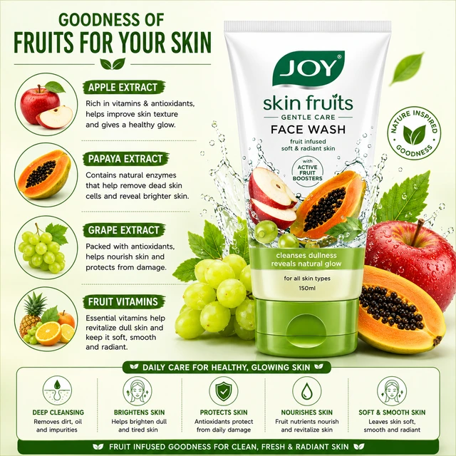 Joy Skin Fruits Face Wash