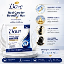 Dove Shampoo Sachets