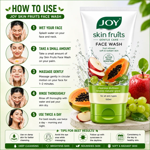 Joy Skin Fruits Face Wash