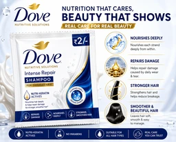 Dove Shampoo Sachets
