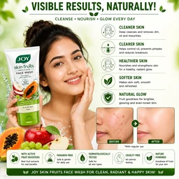 Joy Skin Fruits Face Wash