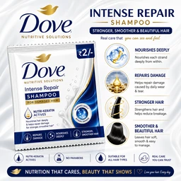 Dove Shampoo Sachets
