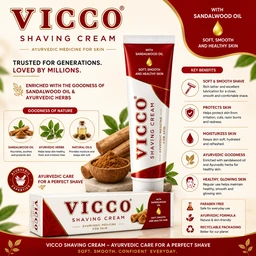 Vicco Shaving Cream