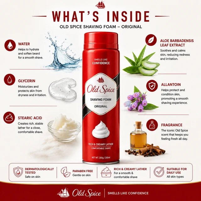 Old Spice Shaving Product - 200 ML/G