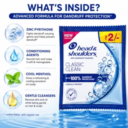 Head & Shoulders Shampoo Sachets
