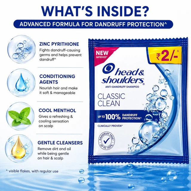 Head & Shoulders Shampoo Sachets