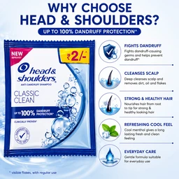 Head & Shoulders Shampoo Sachets