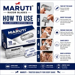 Maruti Razor Blades - 10 Pieces