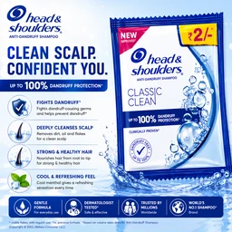 Head & Shoulders Shampoo Sachets