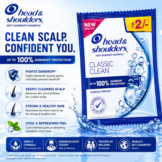 Head & Shoulders Shampoo Sachets