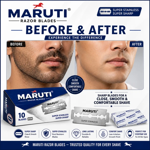 Maruti Razor Blades - 10 Pieces