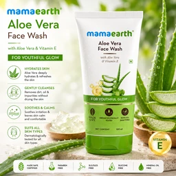 Mamaearth Aloe Vera Face Wash - 100 ML