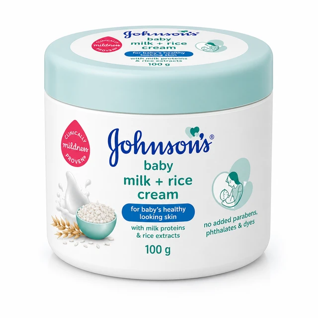 Johnson’s Baby Milk + Rice Cream - 100 g