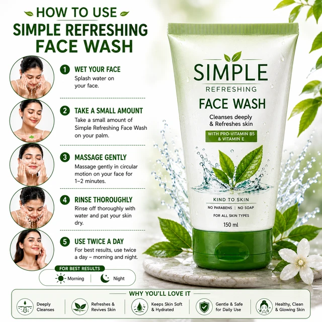 Simple Refreshing Face Wash