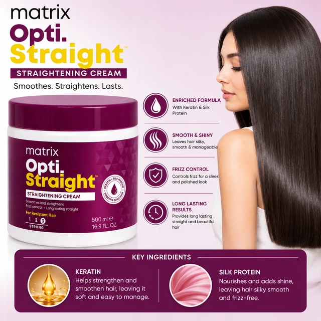 Matrix Opti Straight Cream - 500 mL