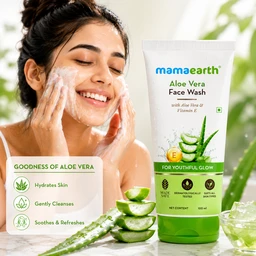Mamaearth Aloe Vera Face Wash - 100 ML