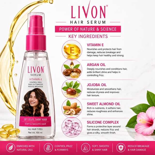 Livon Hair Serum - 100 ML
