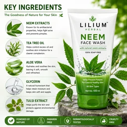 Lilium Neem Face Wash