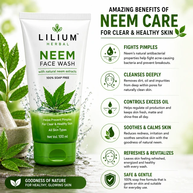 Lilium Neem Face Wash