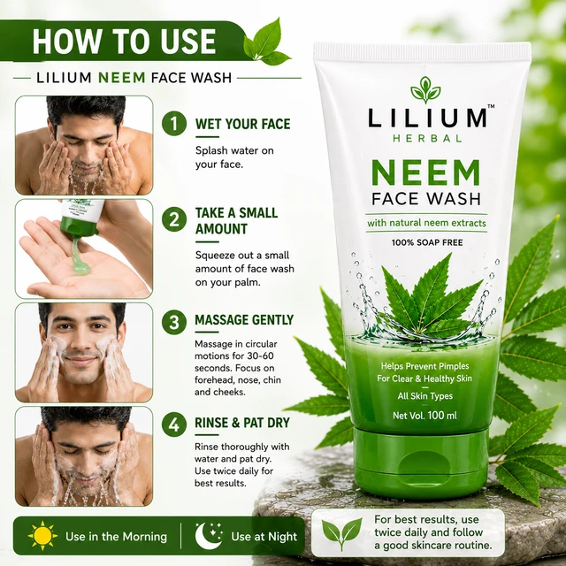 Lilium Neem Face Wash