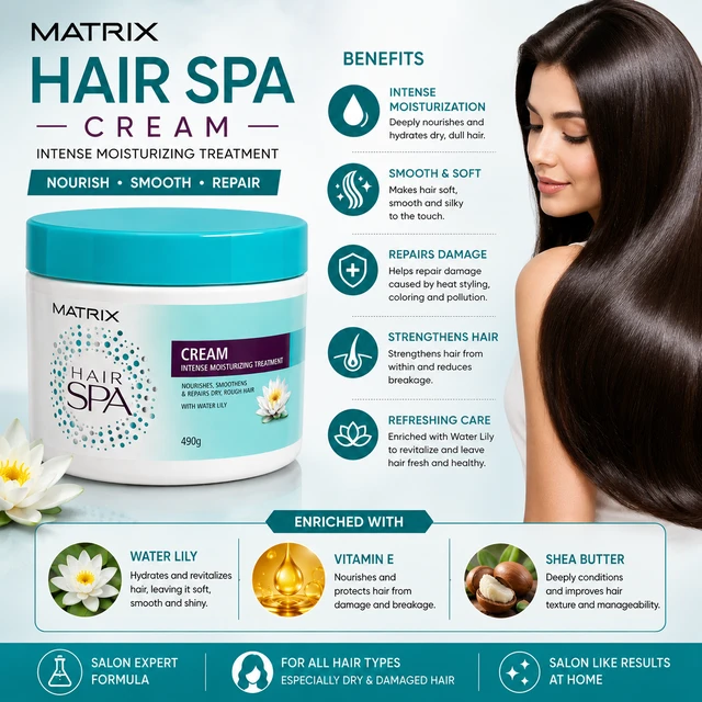 Matrix Hair Spa Cream - 490 g