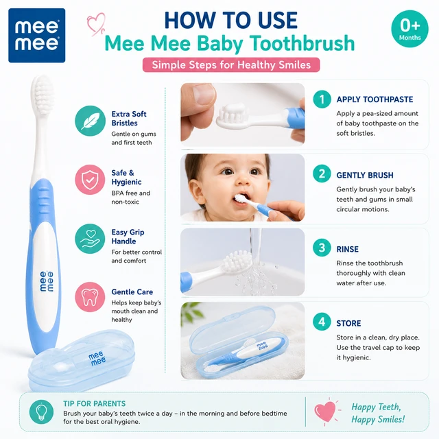 Mee Mee Baby Toothbrush