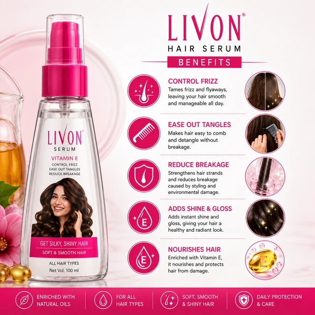 Livon Hair Serum - 100 ML