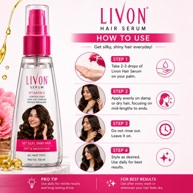 Livon Hair Serum - 100 ML