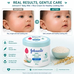 Johnson’s Baby Milk + Rice Cream - 100 g