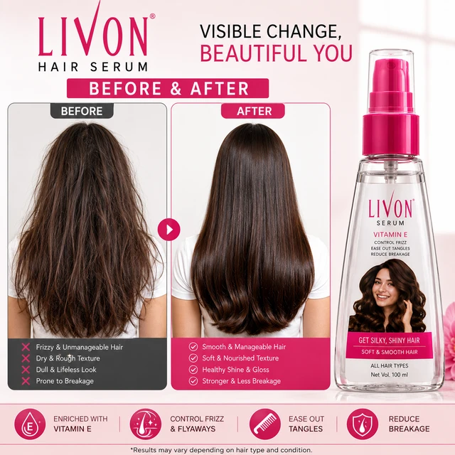 Livon Hair Serum - 100 ML
