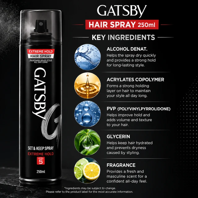 Gatsby Hair Spray - 250 mL