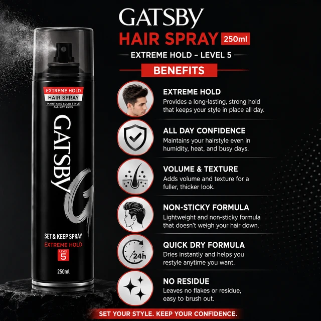 Gatsby Hair Spray - 250 mL