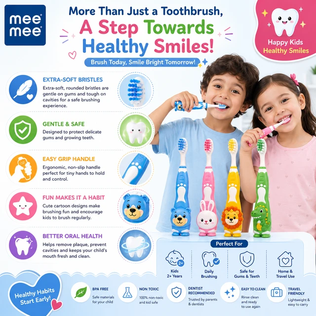 Kids Cartoon Toothbrush