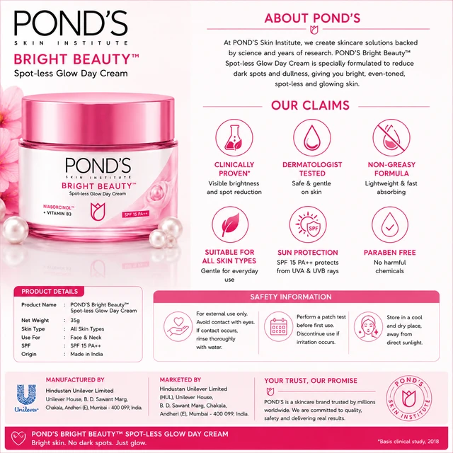 POND’S Bright Beauty Cream - 35 G