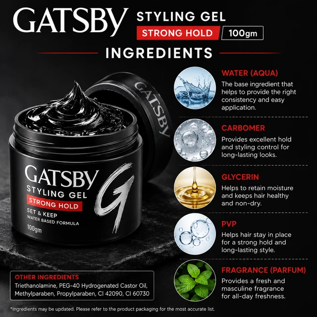 Gatsby Styling Gel - 100 g