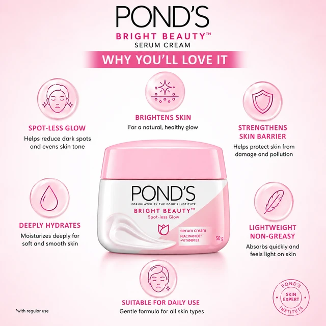 POND’S Bright Beauty Cream - 50 G
