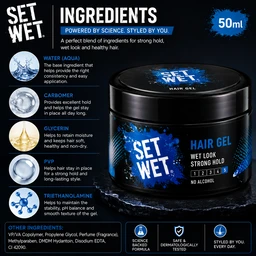 Set Wet Hair Gel - 50 mL