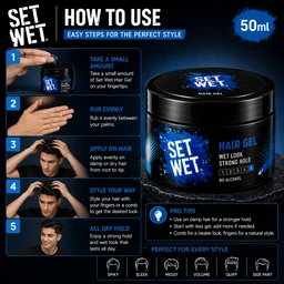 Set Wet Hair Gel - 50 mL
