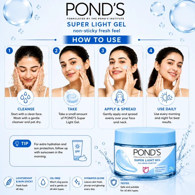 POND’S Super Light Gel - 50 G