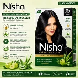 Nisha Creme Hair Color - 20 g