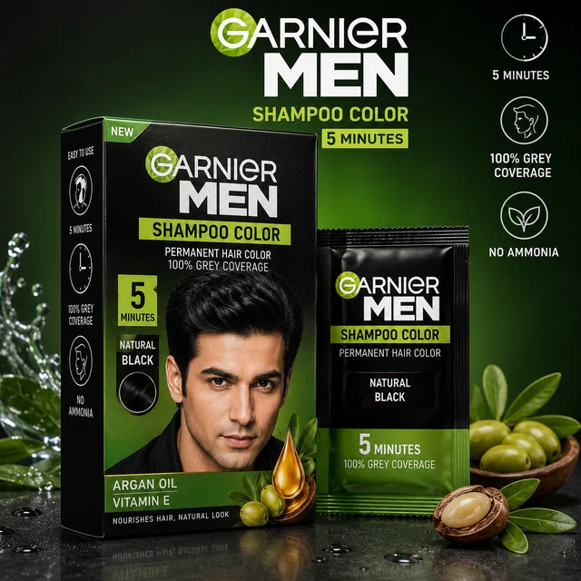 Garnier Men Shampoo Color