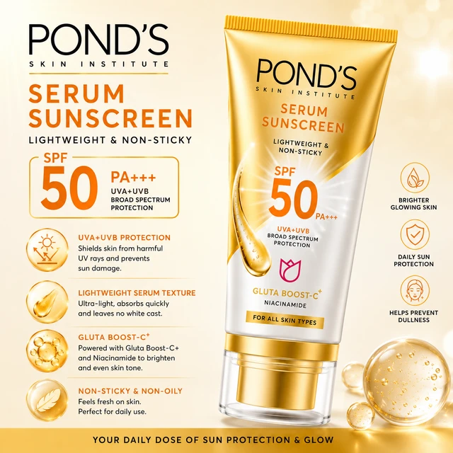 POND’S Serum Sunscreen SPF 50