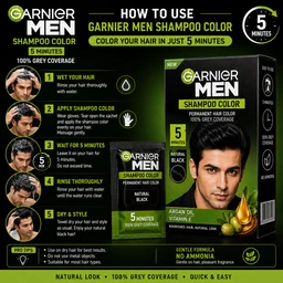 Garnier Men Shampoo Color